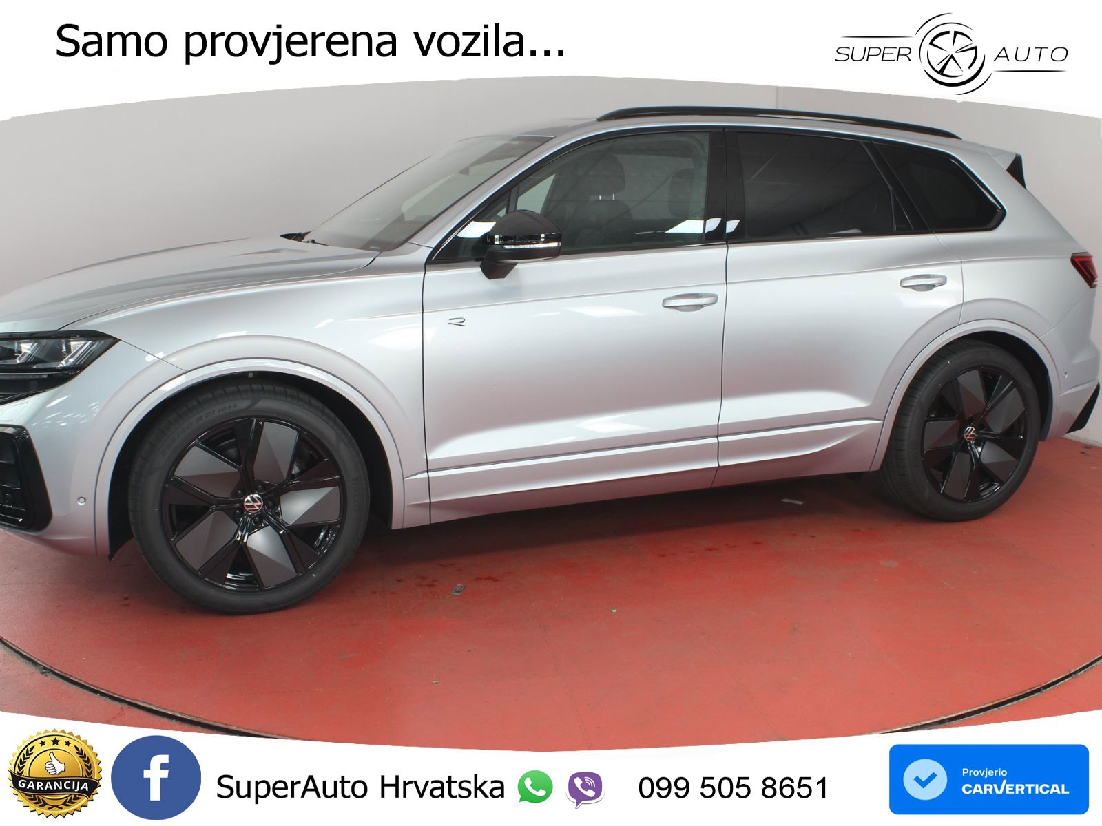 Volkswagen Touareg 3.0 V6 TDI (286 KS) 4MOTION Tiptronic R-Line ZRAČNI+ACC+GR SJED+KAM+PANO