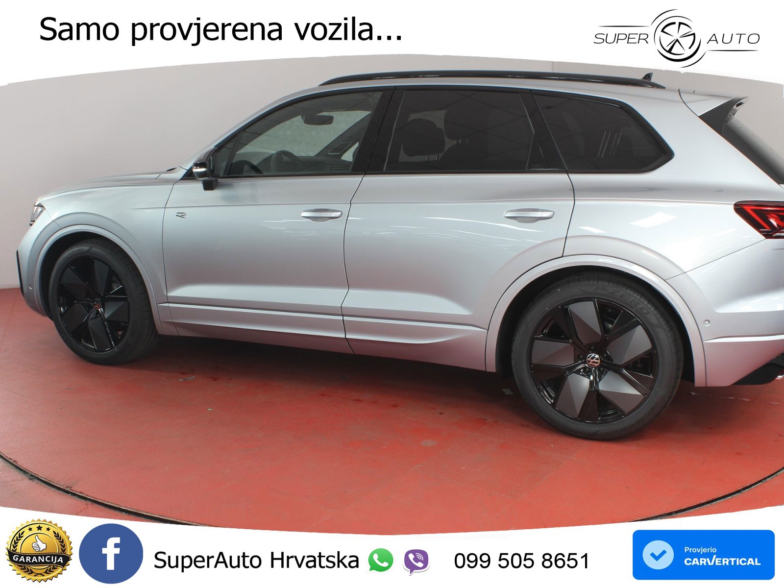Volkswagen Touareg 3.0 V6 TDI (286 KS) 4MOTION Tiptronic R-Line ZRAČNI+ACC+GR SJED+KAM+PANO
