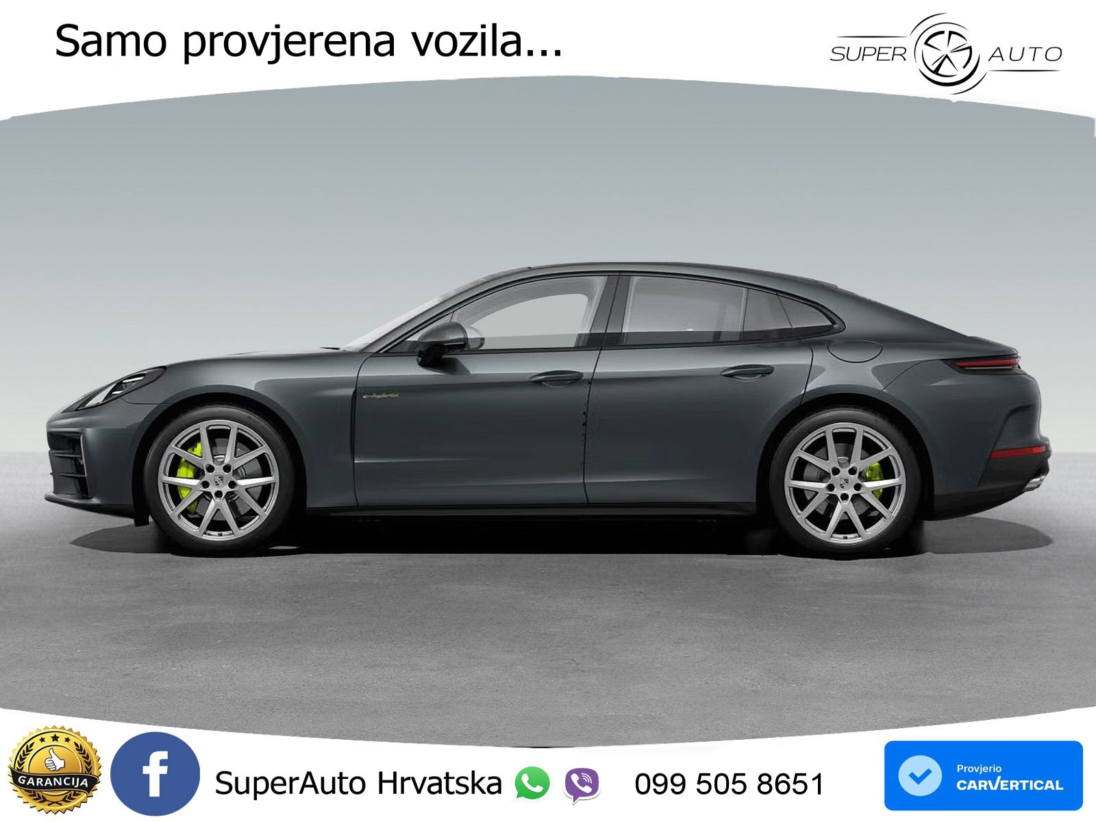 Porsche Panamera 4 2.9 V6 (470 KS) E-Hybrid PDK LED+GR SJED+ACC