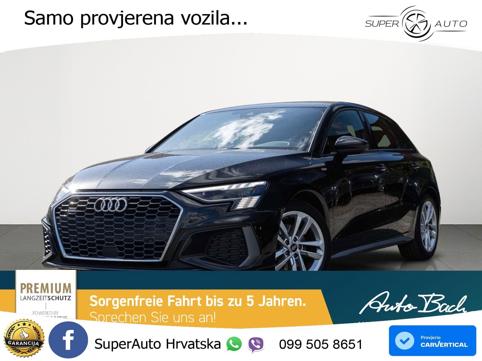 Audi A3 40 TDI (200 KS) quattro S tronic S line LED+GR SJED+ACC