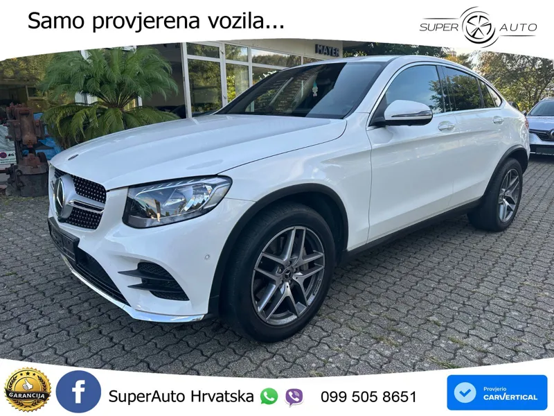 Mercedes GLC Coupe 350d (258 KS) 4MATIC G-TRONIC AMG ZRAČNI+ACC+GR SJED+360
