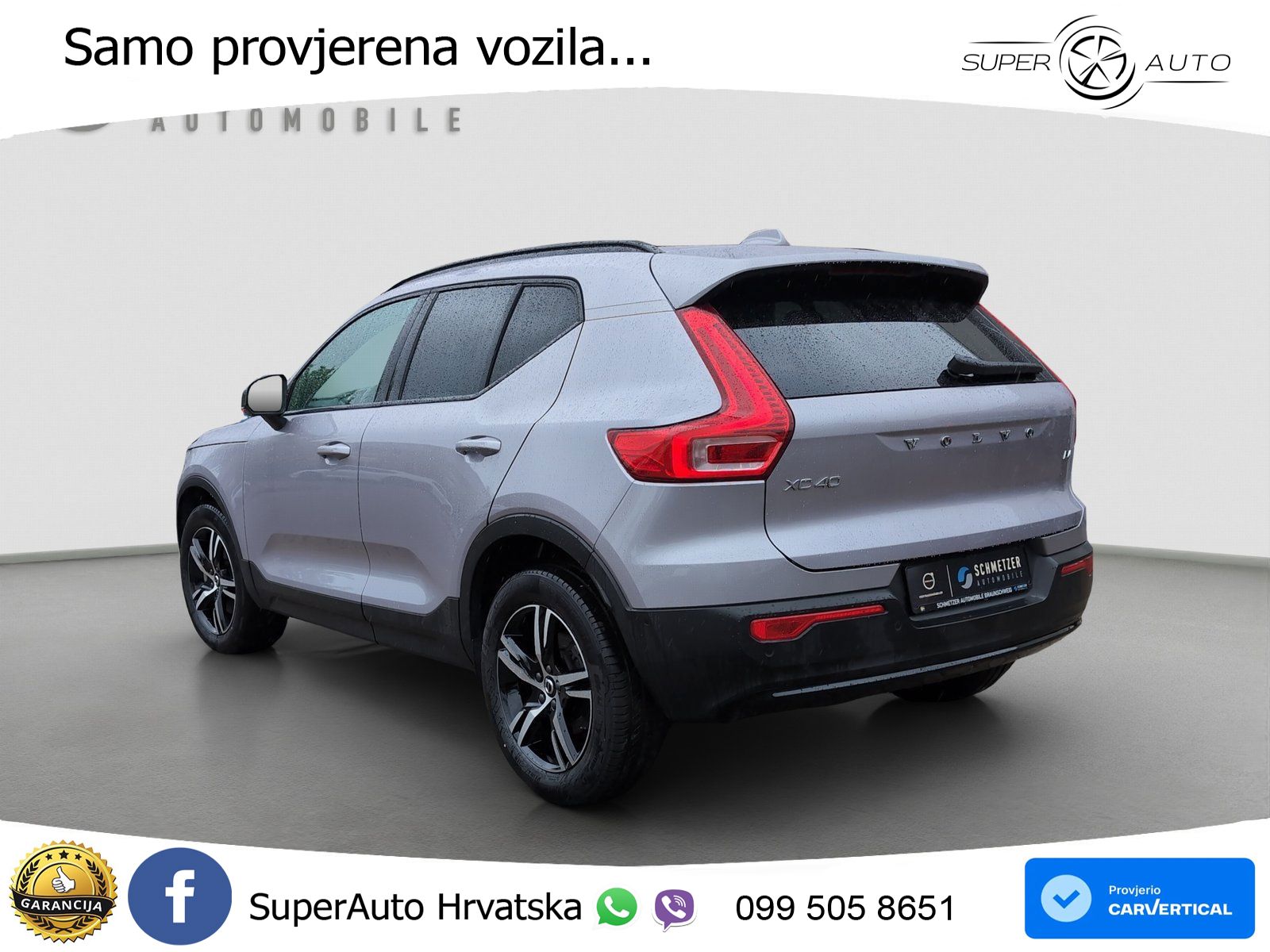 Volvo XC40 2.0 B4 197 KS Automatic LED+GR SJED+ACC