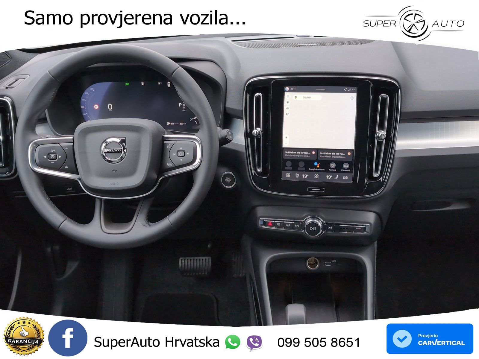 Volvo XC40 2.0 B4 197 KS Automatic LED+GR SJED+ACC