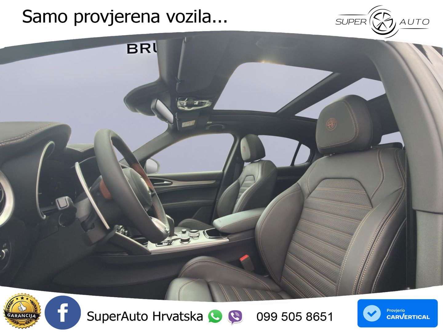 Alfa Romeo Stelvio 2.0 Turbo (280 KS) Q4 Automatic LED+GR SJED+ACC