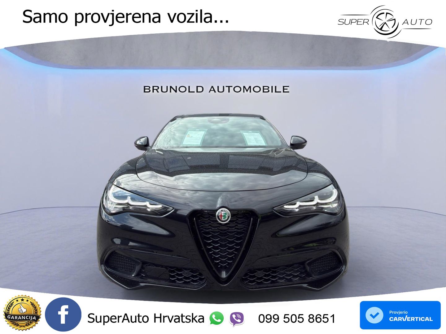 Alfa Romeo Stelvio 2.0 Turbo (280 KS) Q4 Automatic LED+GR SJED+ACC