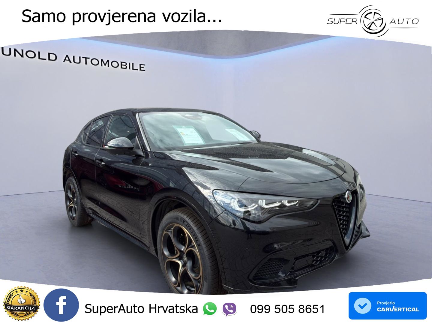 Alfa Romeo Stelvio 2.0 Turbo (280 KS) Q4 Automatic LED+GR SJED+ACC