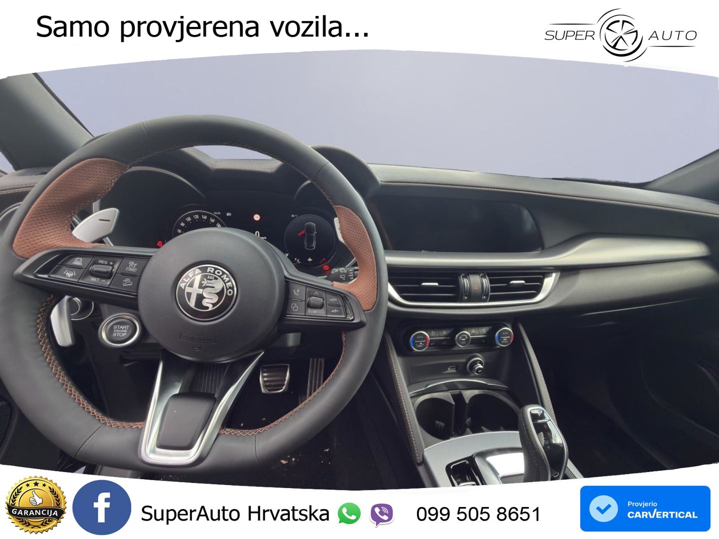 Alfa Romeo Stelvio 2.0 Turbo (280 KS) Q4 Automatic LED+GR SJED+ACC