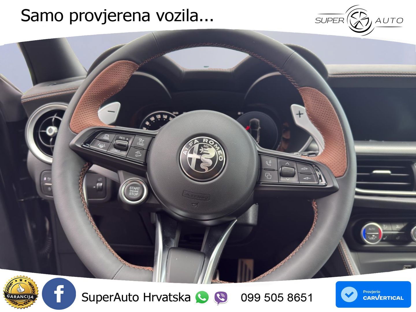 Alfa Romeo Stelvio 2.0 Turbo (280 KS) Q4 Automatic LED+GR SJED+ACC