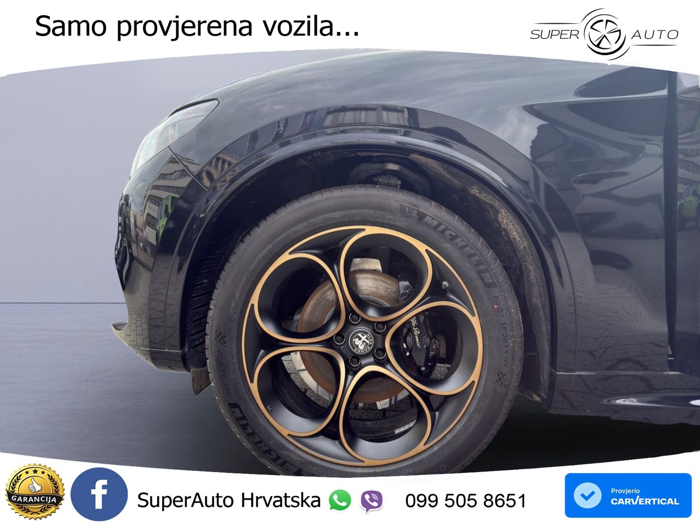 Alfa Romeo Stelvio 2.0 Turbo (280 KS) Q4 Automatic LED+GR SJED+ACC