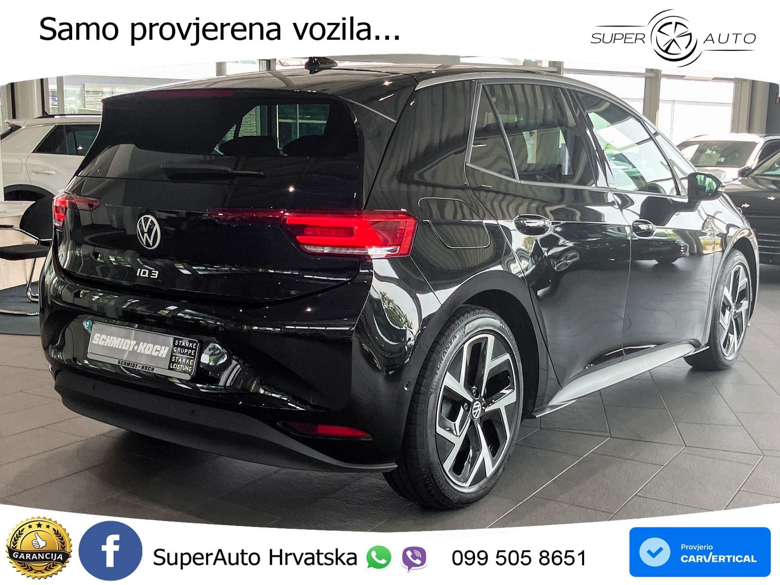 Volkswagen ID.3 Pro 62 kWh (204 KS) LED+GR SJED+ACC