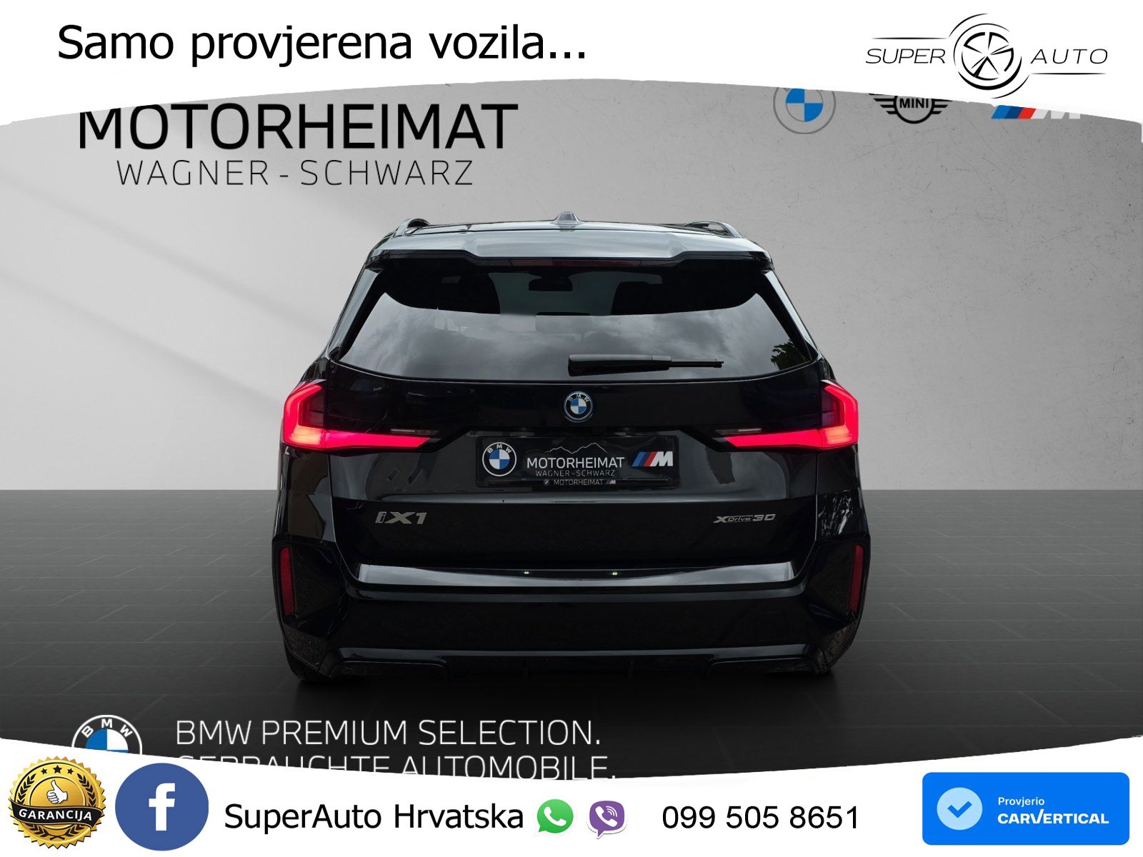 BMW iX1 68 kWh (313 KS) xDrive30 M Sport LED+GR SJED+ACC