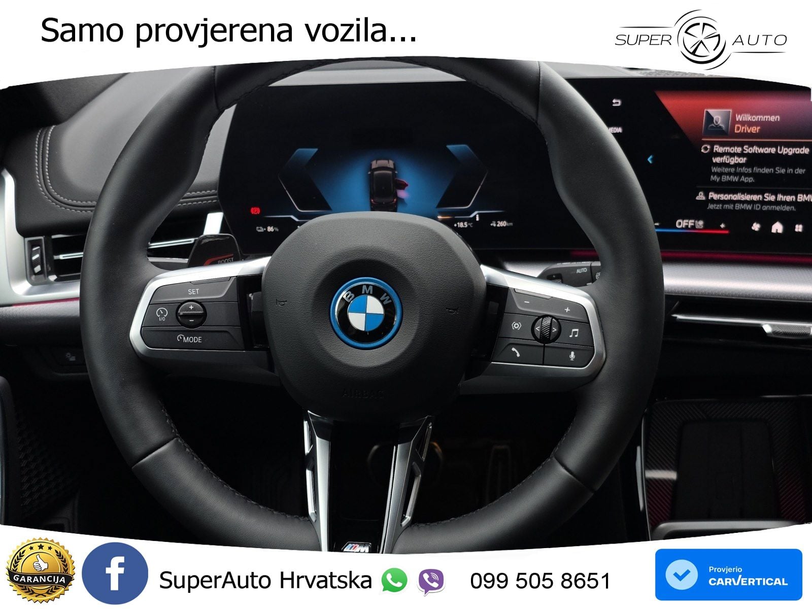 BMW iX1 68 kWh (313 KS) xDrive30 M Sport LED+GR SJED+ACC