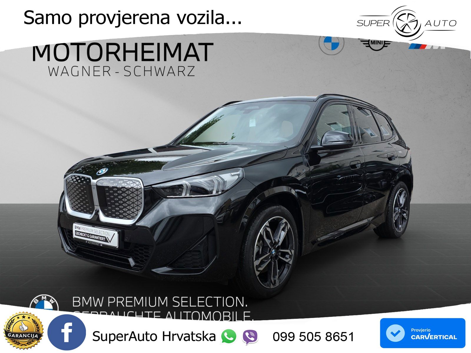 BMW iX1 68 kWh (313 KS) xDrive30 M Sport LED+GR SJED+ACC