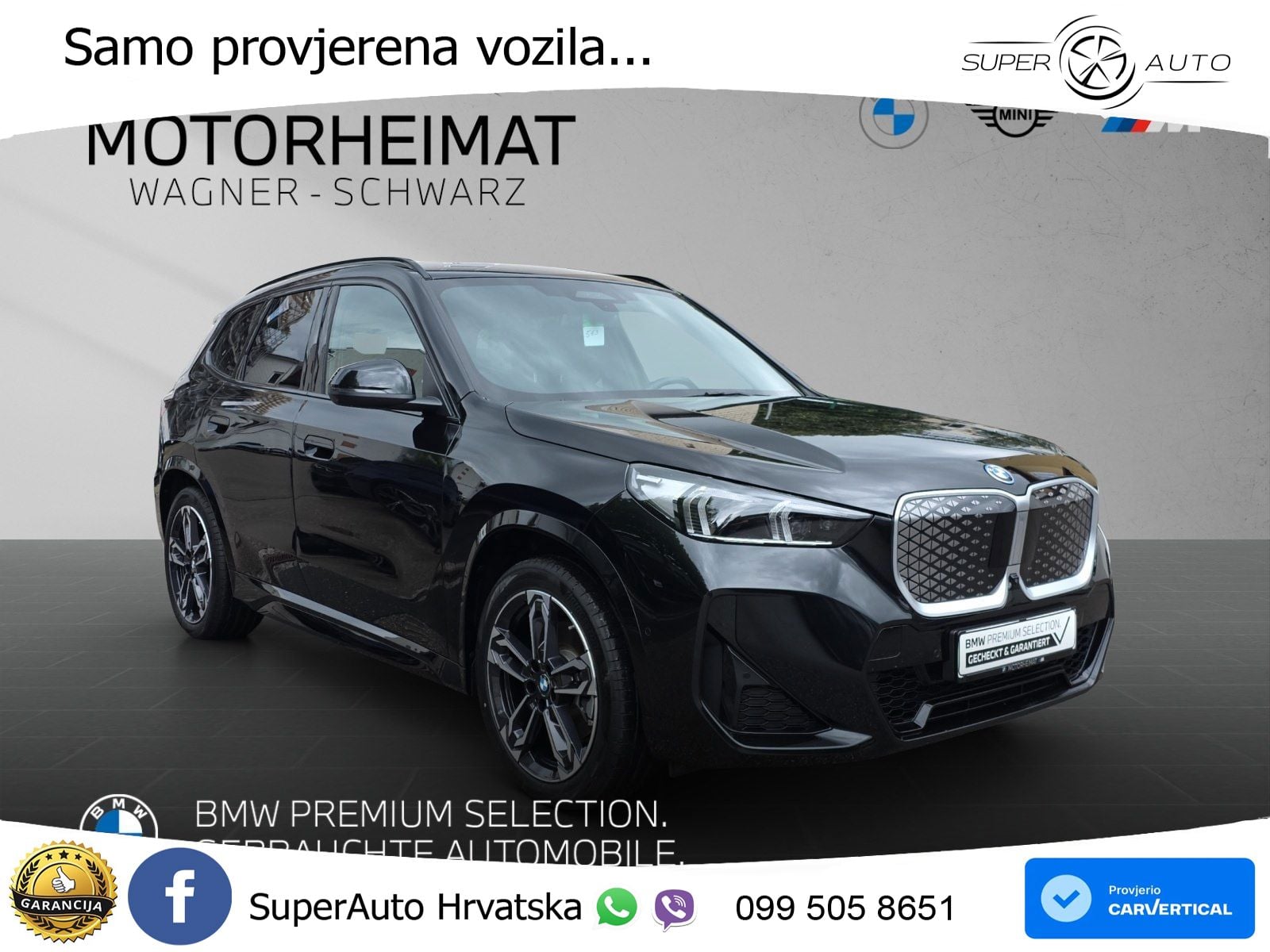 BMW iX1 68 kWh (313 KS) xDrive30 M Sport LED+GR SJED+ACC