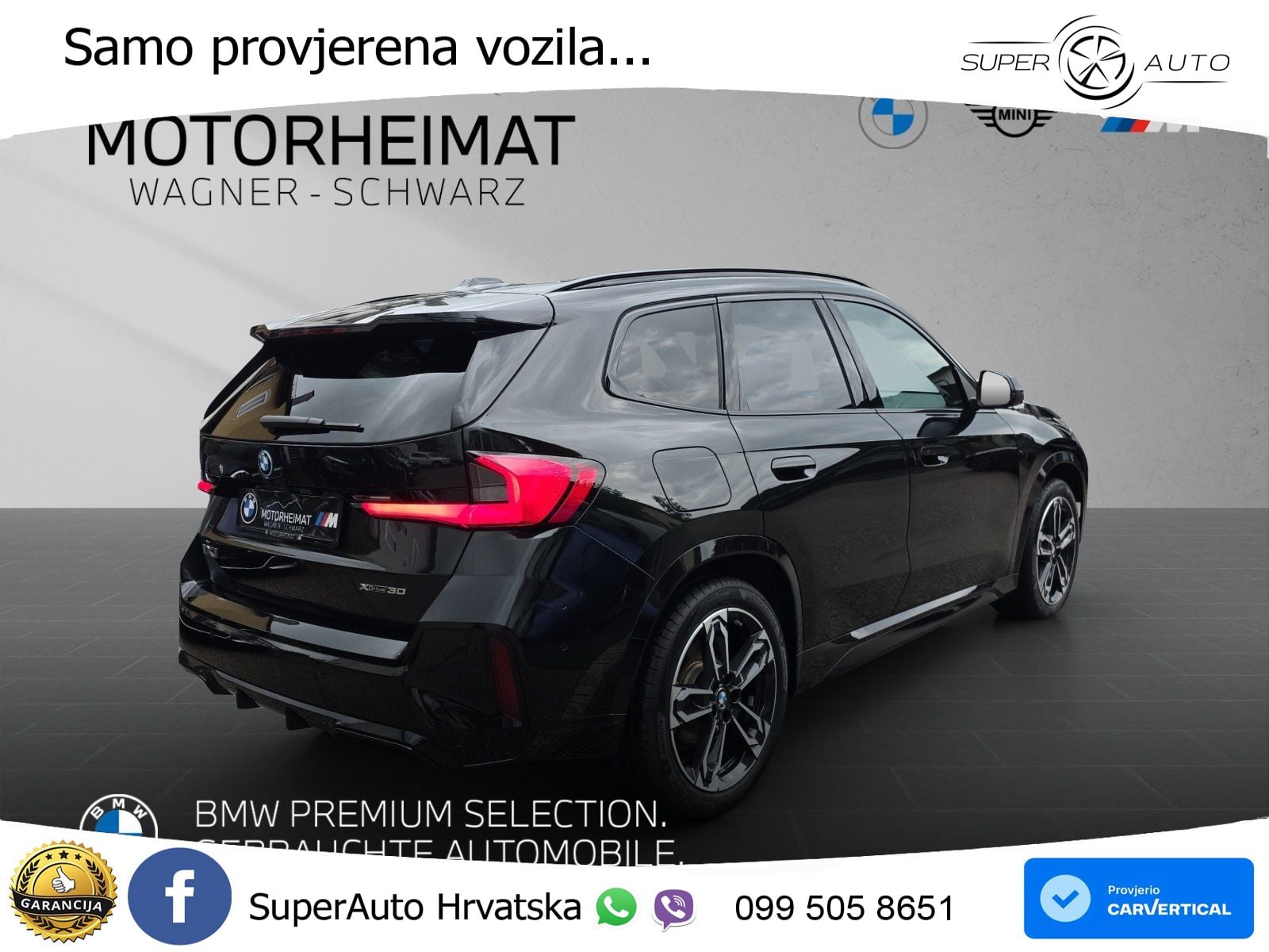 BMW iX1 68 kWh (313 KS) xDrive30 M Sport LED+GR SJED+ACC