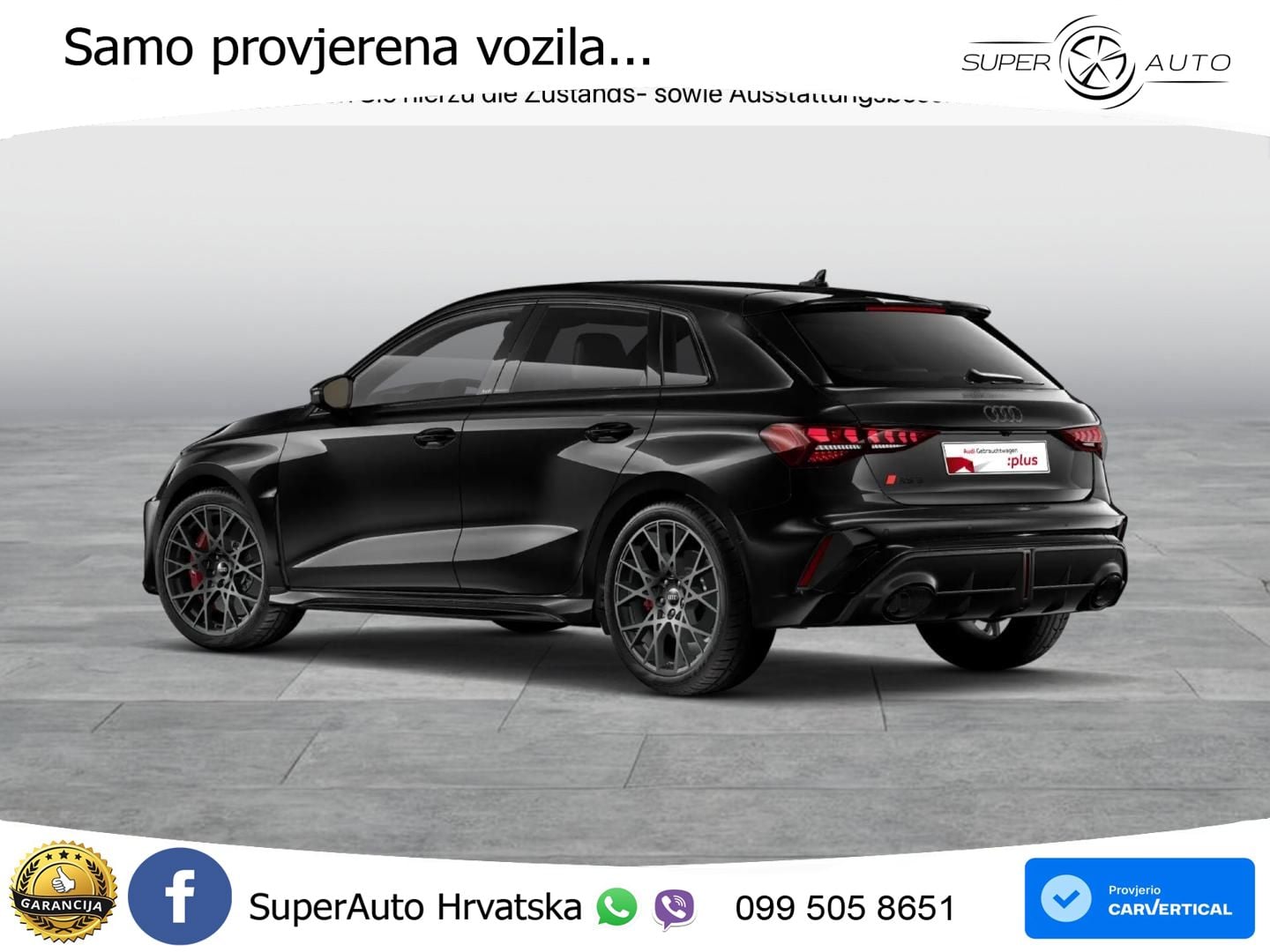 Audi RS3 Sedan 2.5 TFSI (400 KS) quattro S tronic MATRIX+GR SJED+KAM