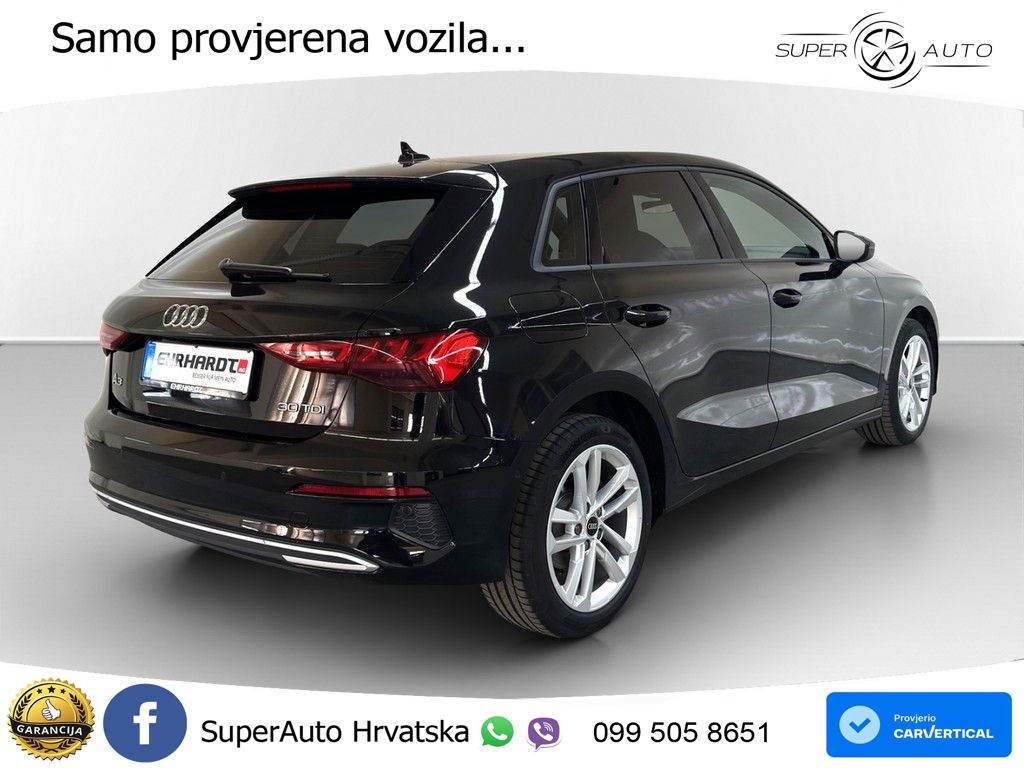 Audi A3 30 TDI (116 KS) LED+GR SJED+ACC
