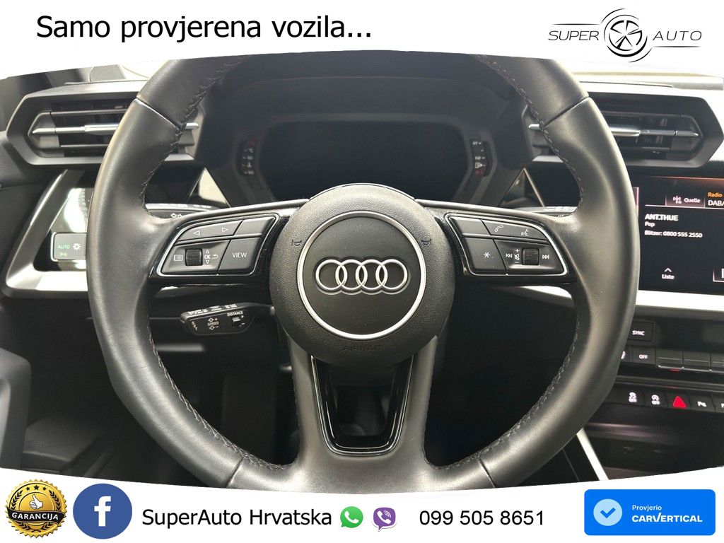 Audi A3 30 TDI (116 KS) LED+GR SJED+ACC