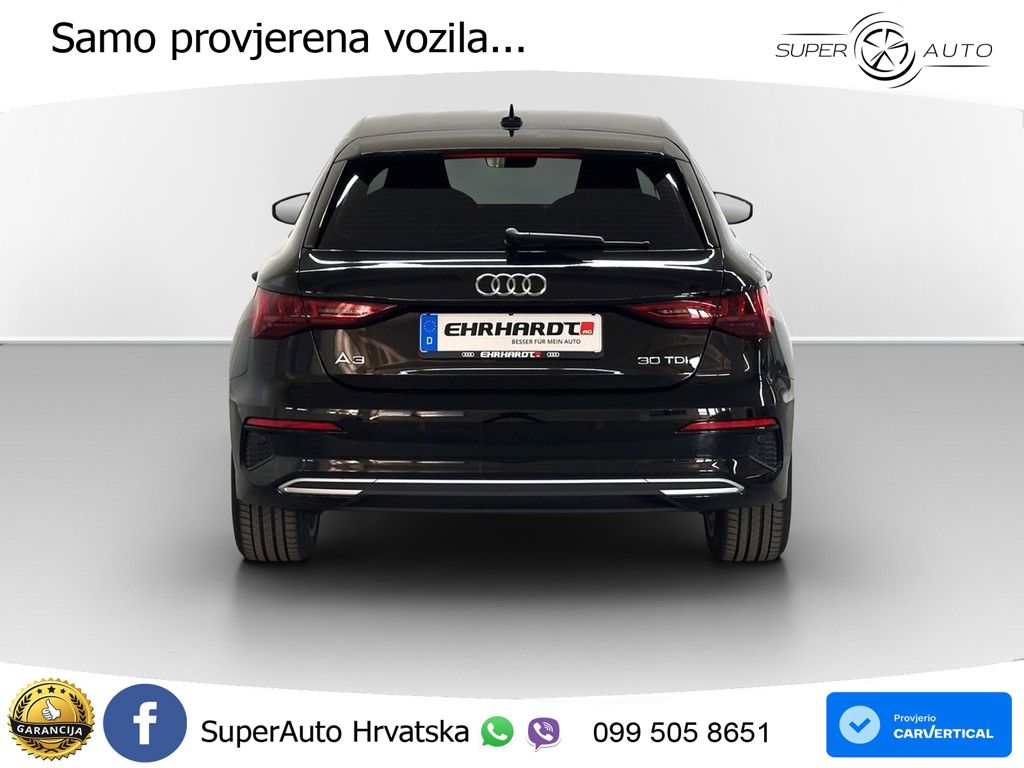 Audi A3 30 TDI (116 KS) LED+GR SJED+ACC