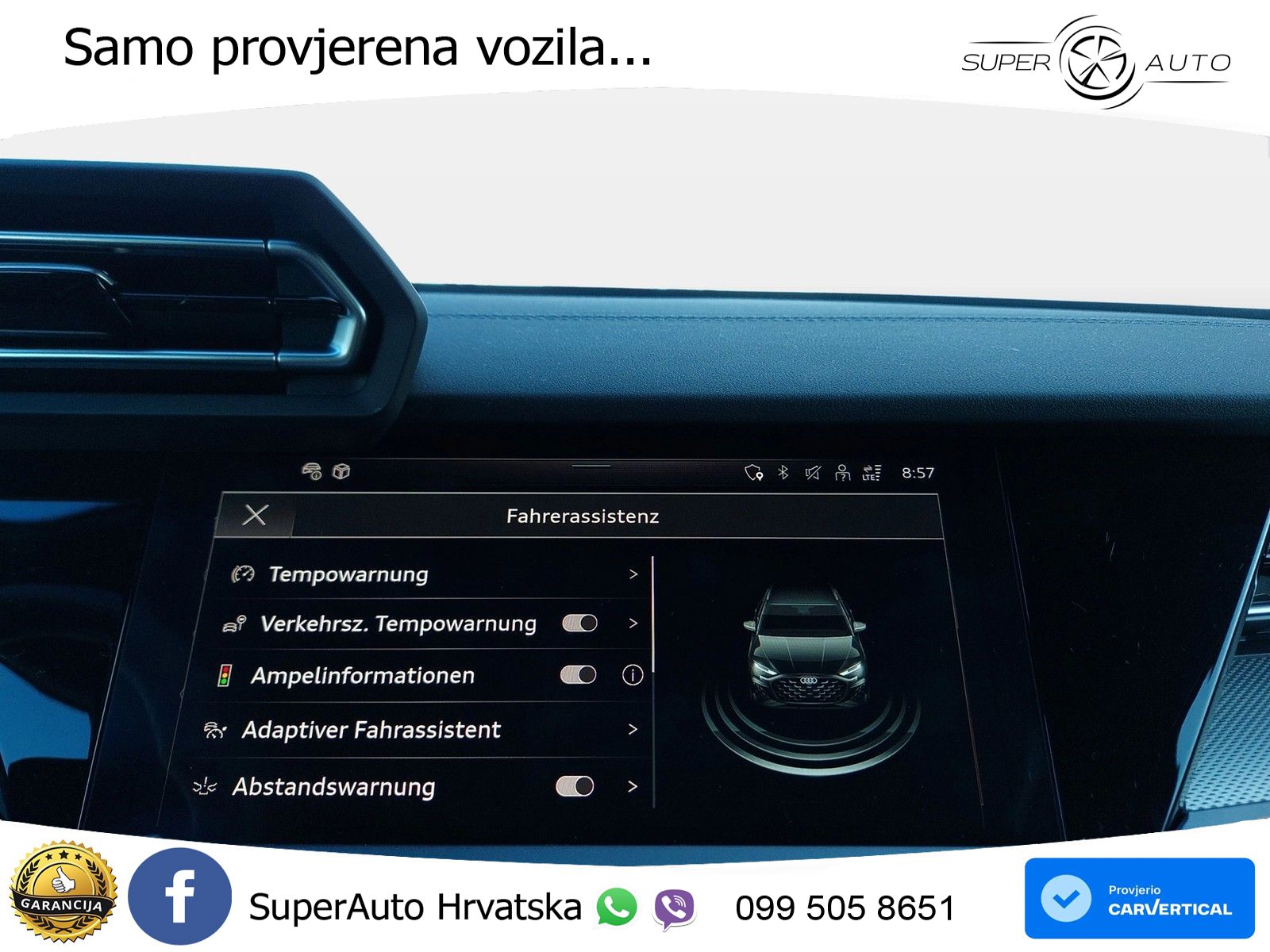 Audi S3 2.0 TFSI (333 KS) quattro S tronic MATRIX+GR SJED+KAM