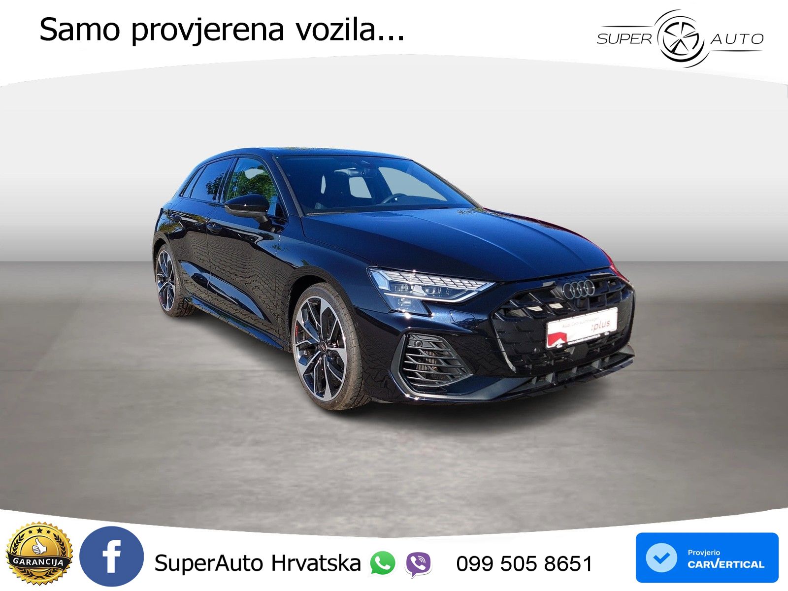 Audi S3 2.0 TFSI (333 KS) quattro S tronic MATRIX+GR SJED+KAM