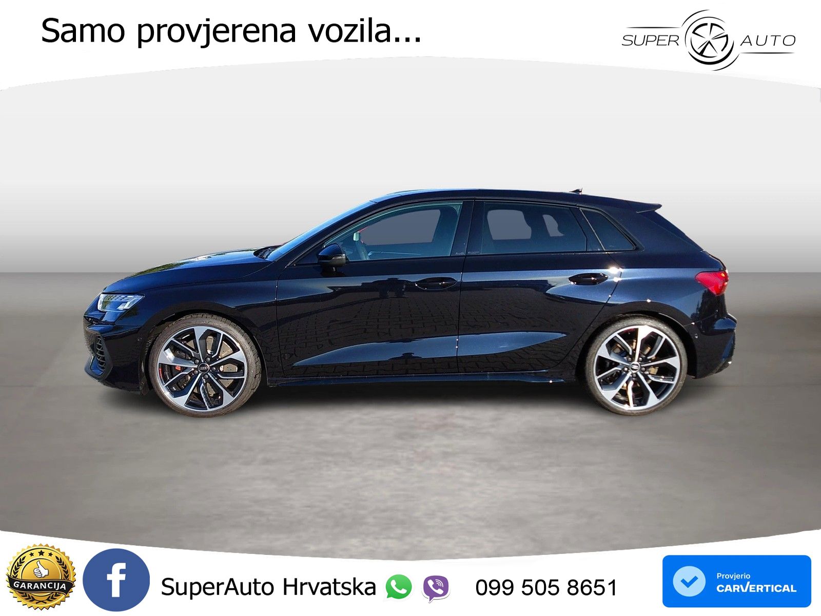 Audi S3 2.0 TFSI (333 KS) quattro S tronic MATRIX+GR SJED+KAM