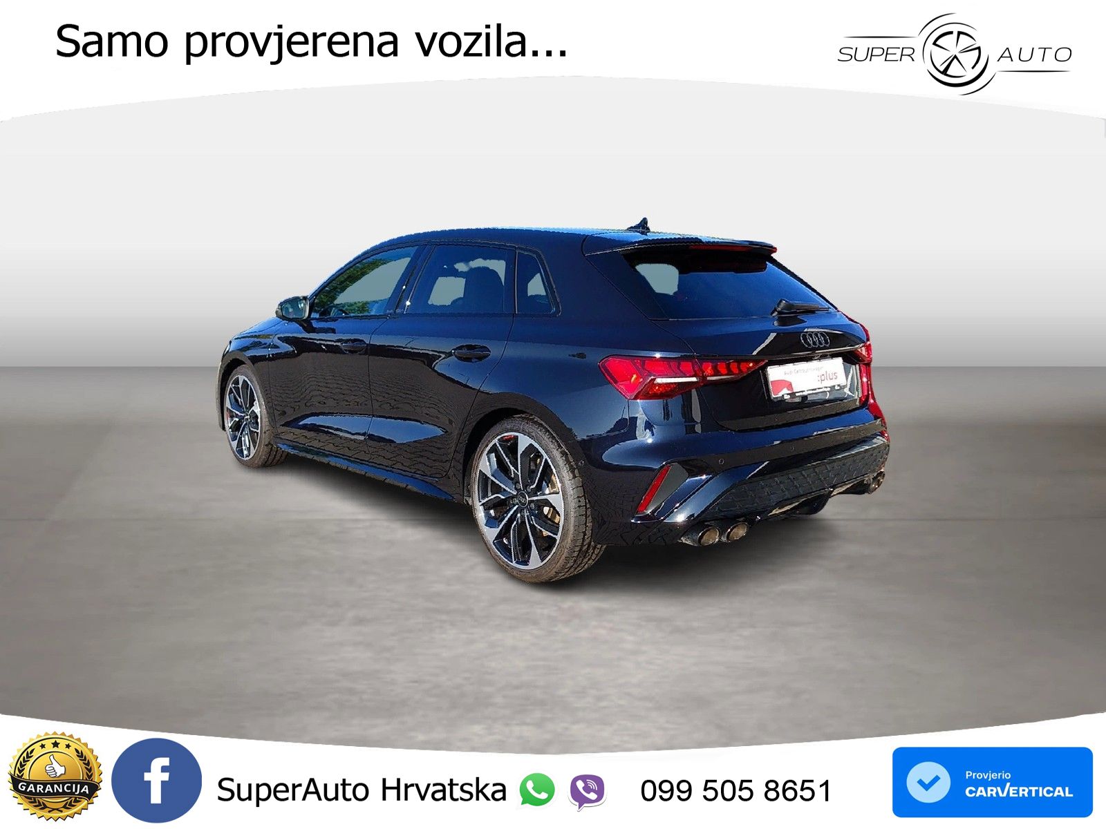 Audi S3 2.0 TFSI (333 KS) quattro S tronic MATRIX+GR SJED+KAM