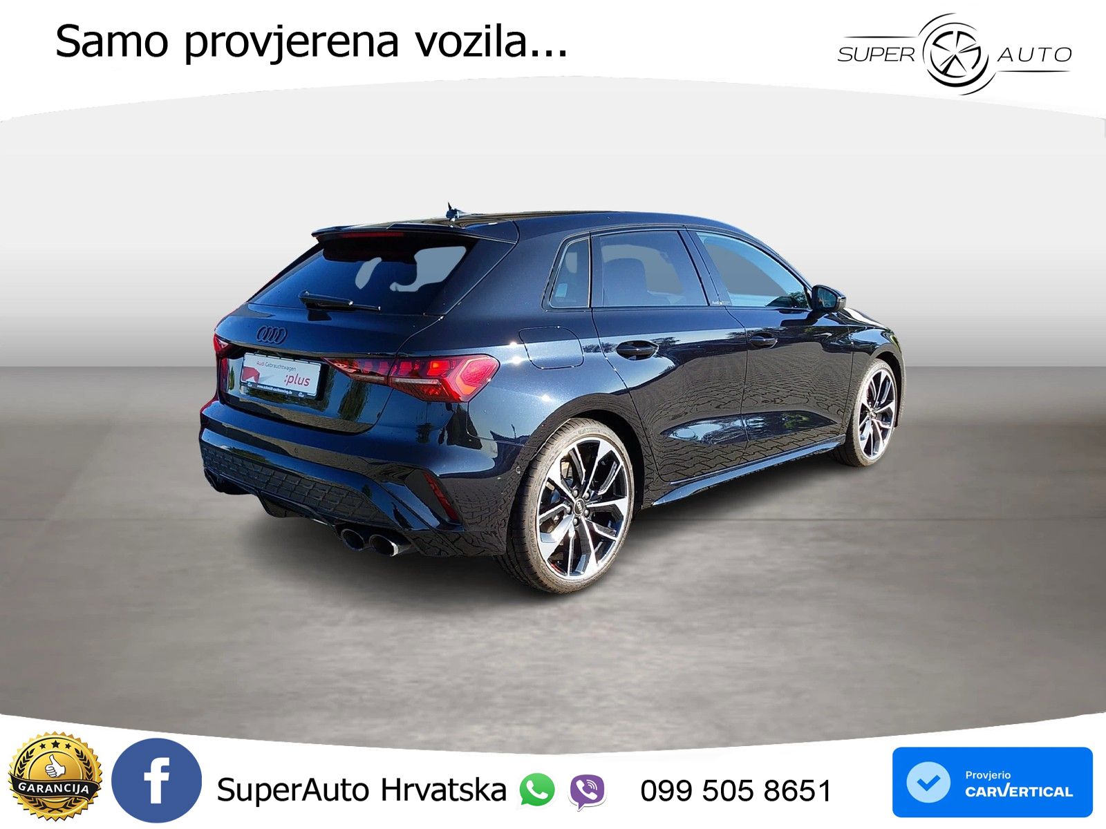 Audi S3 2.0 TFSI (333 KS) quattro S tronic MATRIX+GR SJED+KAM