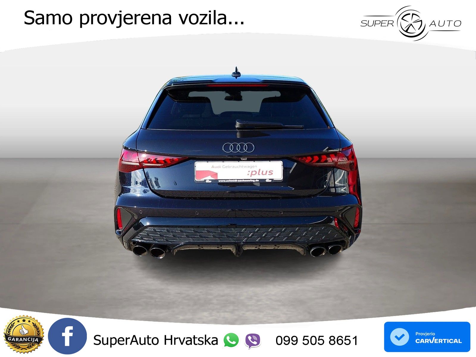 Audi S3 2.0 TFSI (333 KS) quattro S tronic MATRIX+GR SJED+KAM