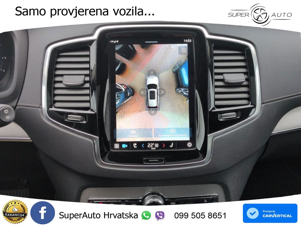 Volvo XC90 2.0 B5 Diesel AWD Automatic ACC+GR SJED+360+PANO