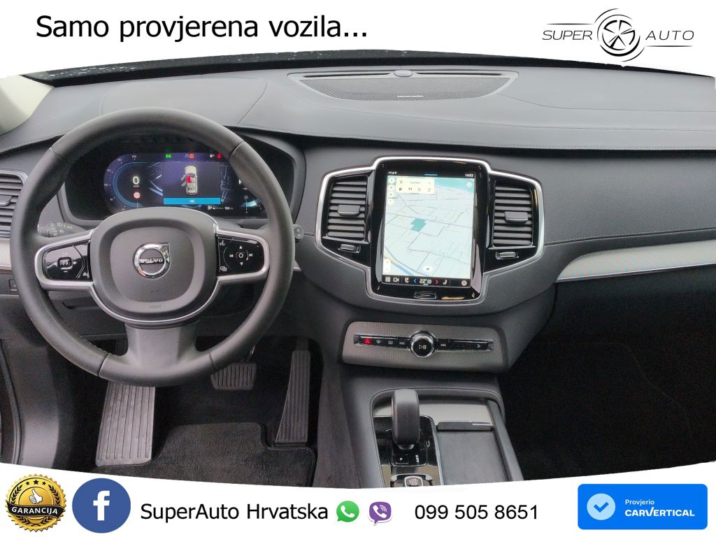 Volvo XC90 2.0 B5 Diesel AWD Automatic ACC+GR SJED+360+PANO
