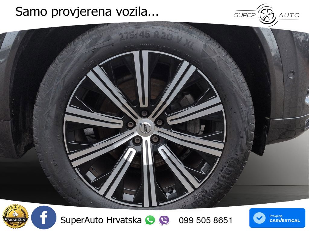 Volvo XC90 2.0 B5 Diesel AWD Automatic ACC+GR SJED+360+PANO