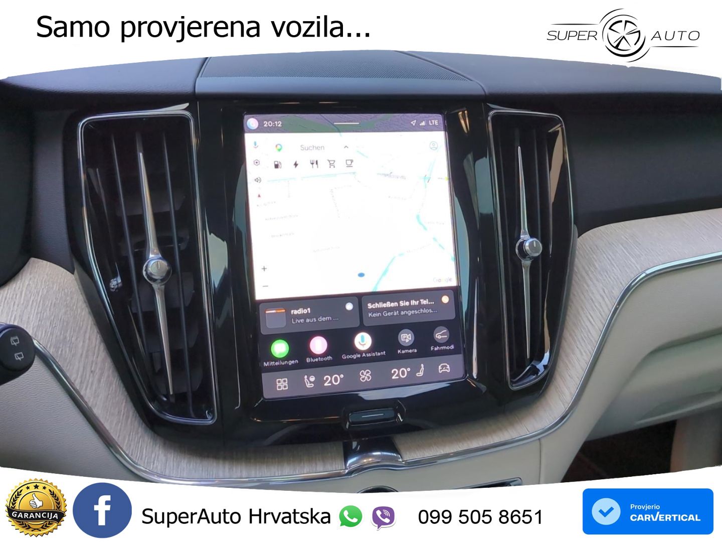Volvo XC60 T6 AWD Geartronic LED+GR SJED+ACC