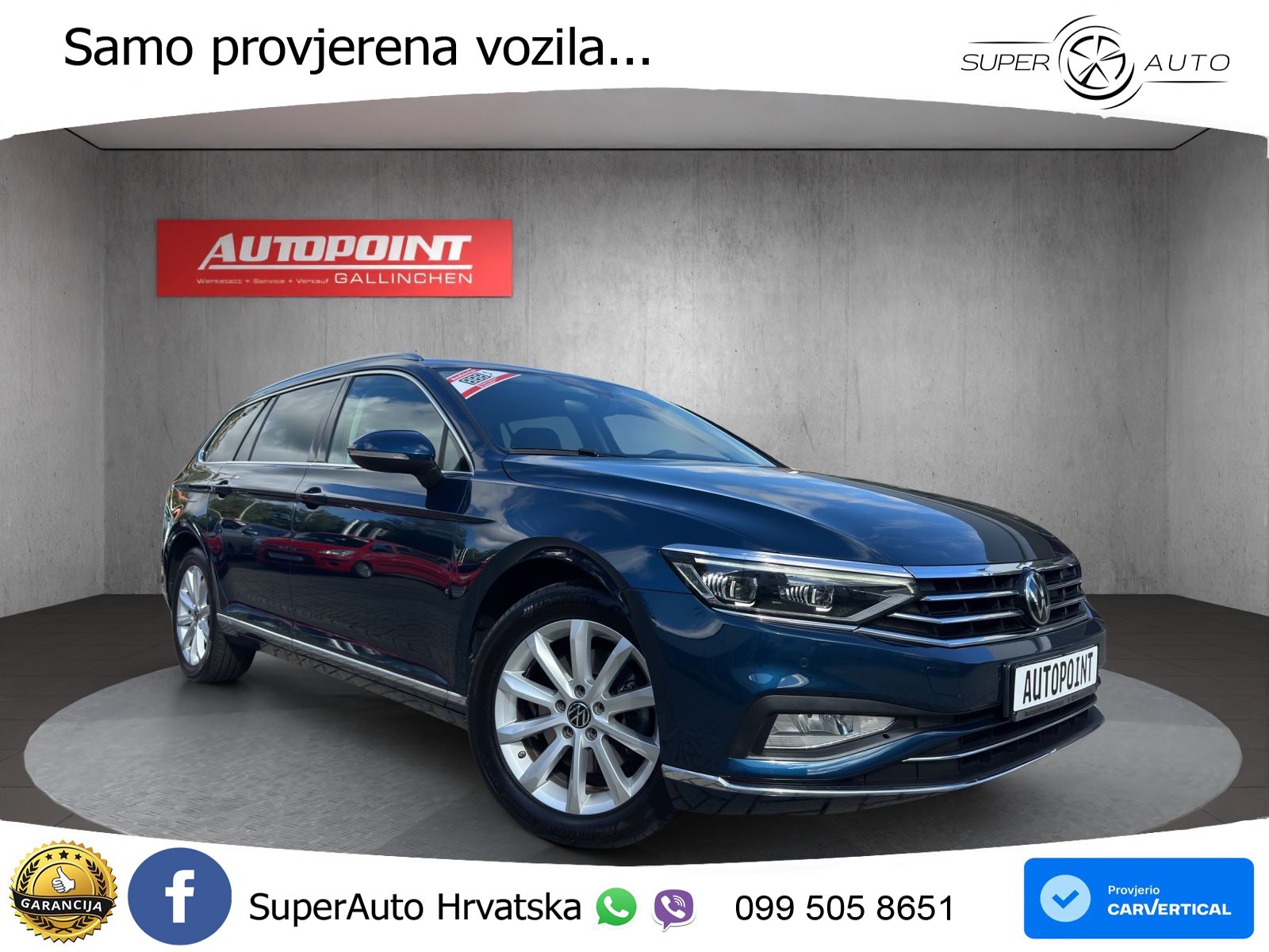 Volkswagen Passat Variant 2.0 TDI (150 KS) DSG Elegance LED+GR SJED+ACC