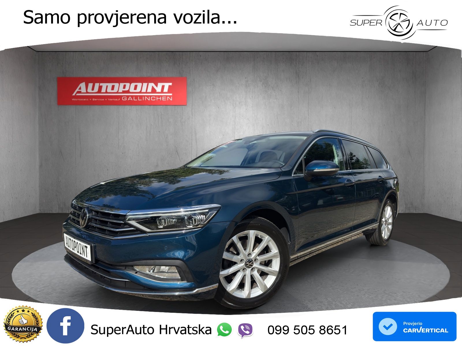 Volkswagen Passat Variant 2.0 TDI (150 KS) DSG Elegance LED+GR SJED+ACC