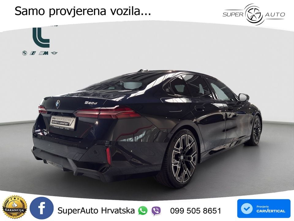 BMW 520d (197 KS) Steptronic LED+GR SJED+ACC