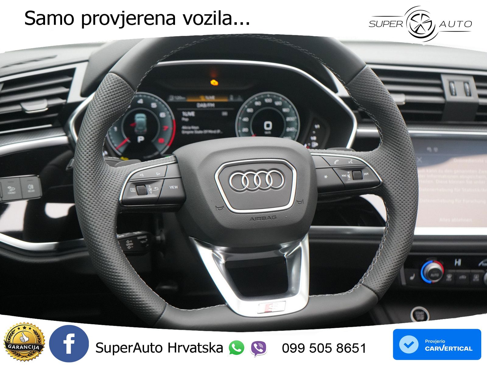 Audi Q3 1.5 TFSI (150 KS) S tronic S line LED+GR SJED+ACC