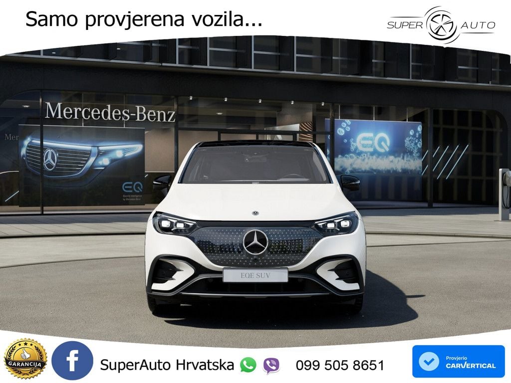 Mercedes EQE SUV 350 100 kWh (292 KS) 4MATIC AMG LED+GR SJED+ACC