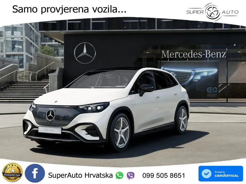 Mercedes EQE SUV 350 100 kWh (292 KS) 4MATIC AMG LED+GR SJED+ACC