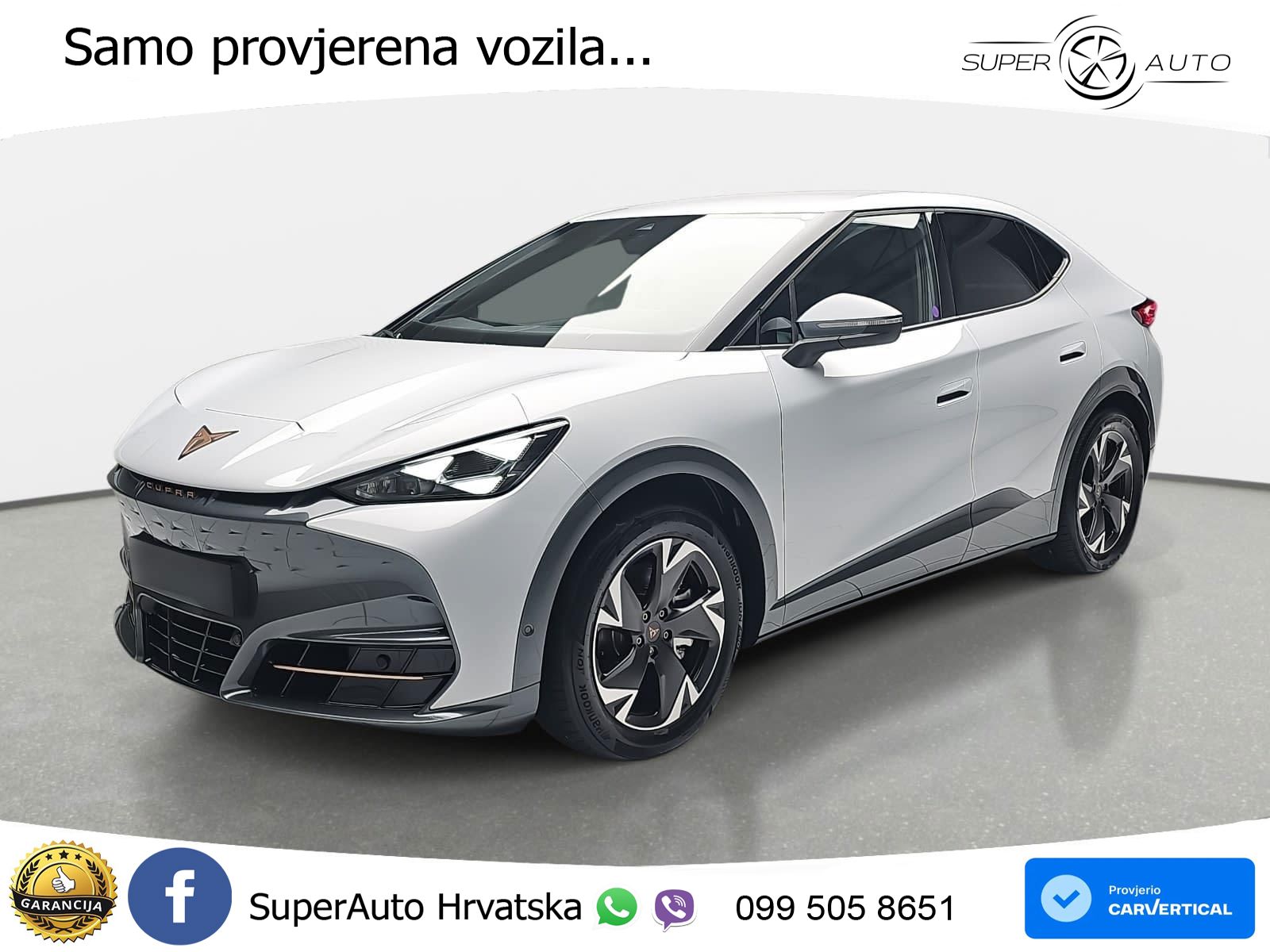 Cupra Tavascan 82 kWh (286 KS) LED+ACC