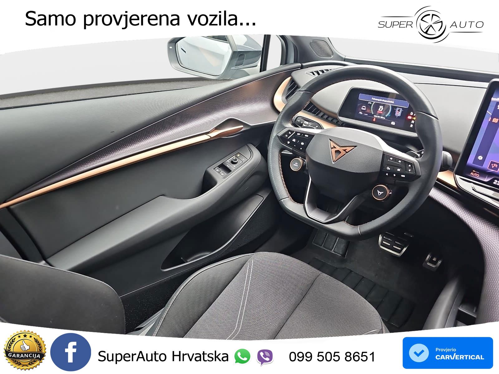 Cupra Tavascan 82 kWh (286 KS) LED+ACC