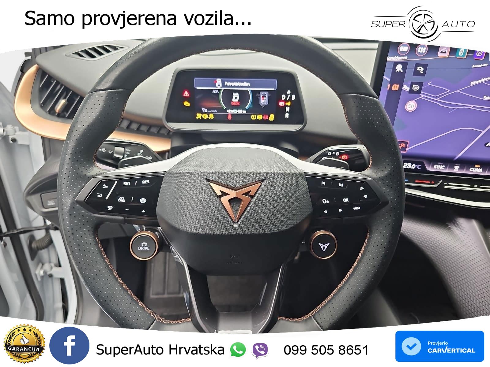 Cupra Tavascan 82 kWh (286 KS) LED+ACC