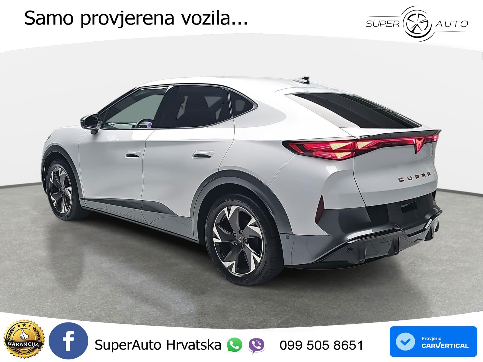 Cupra Tavascan 82 kWh (286 KS) LED+ACC