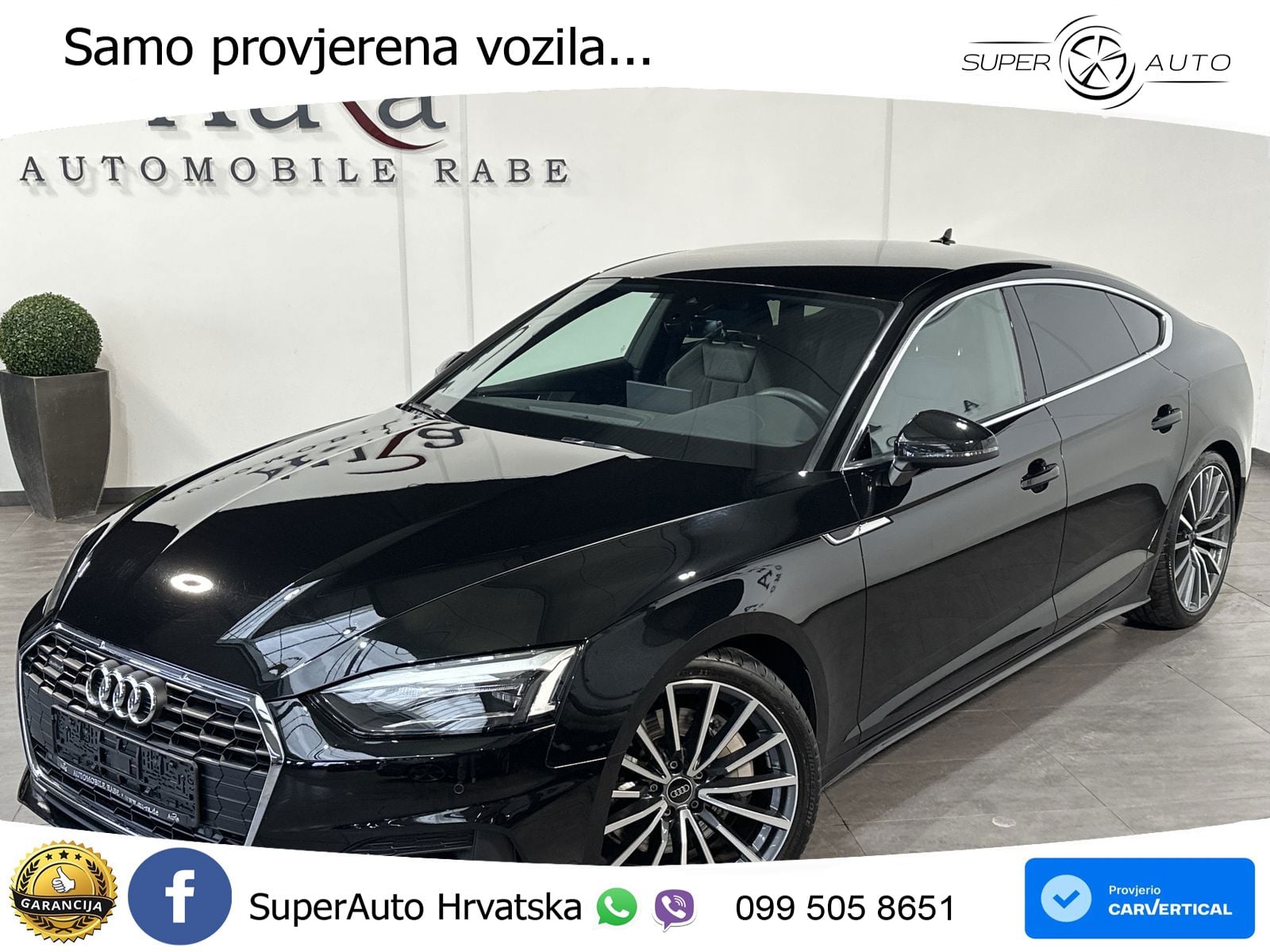 Audi A5 Sportback 45 TFSI (265 KS) quattro S tronic S line