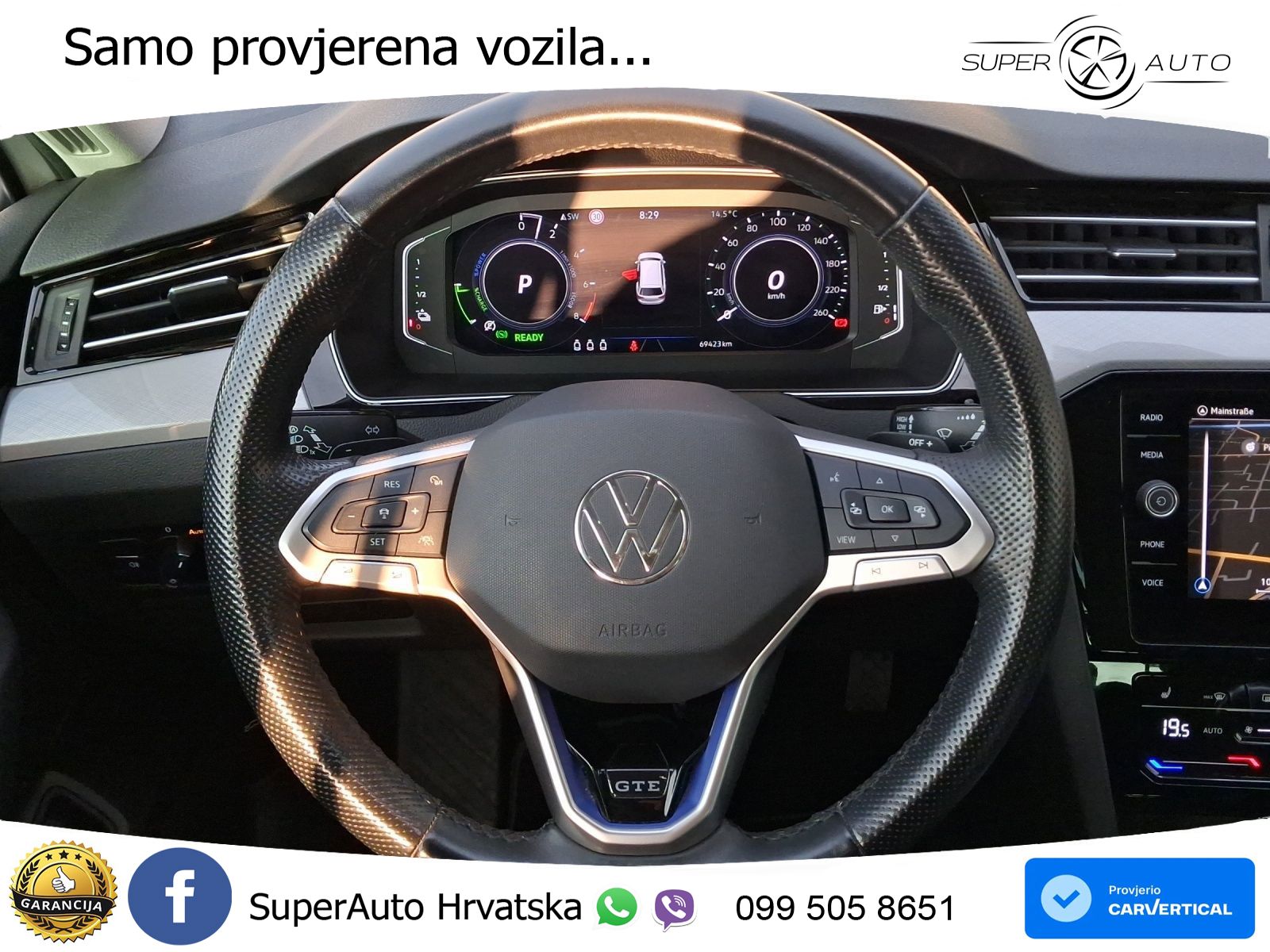 Volkswagen Passat Variant GTE 1.4 TSI (218 KS) DSG LED+GR SJED+ACC