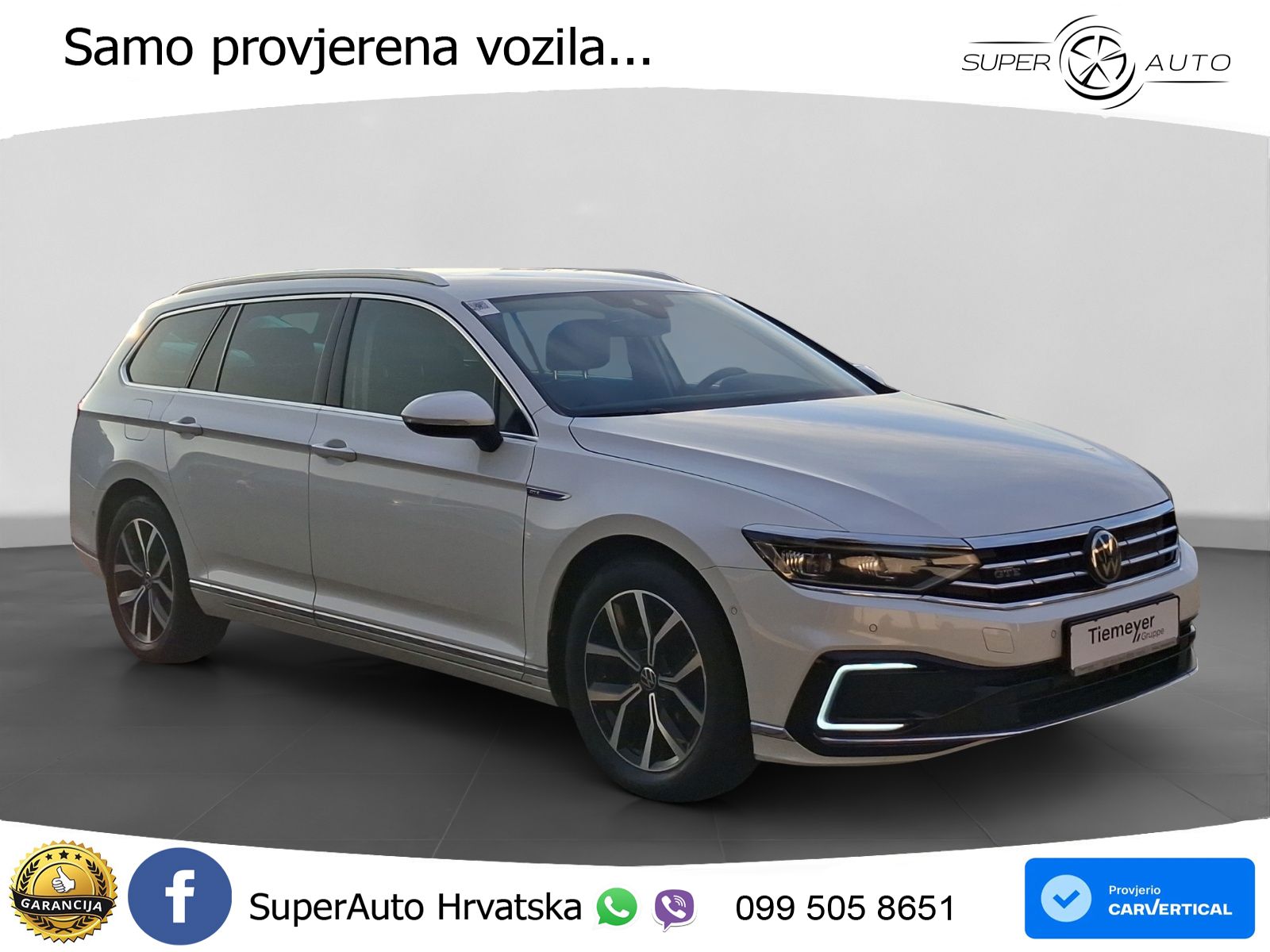 Volkswagen Passat Variant GTE 1.4 TSI (218 KS) DSG LED+GR SJED+ACC