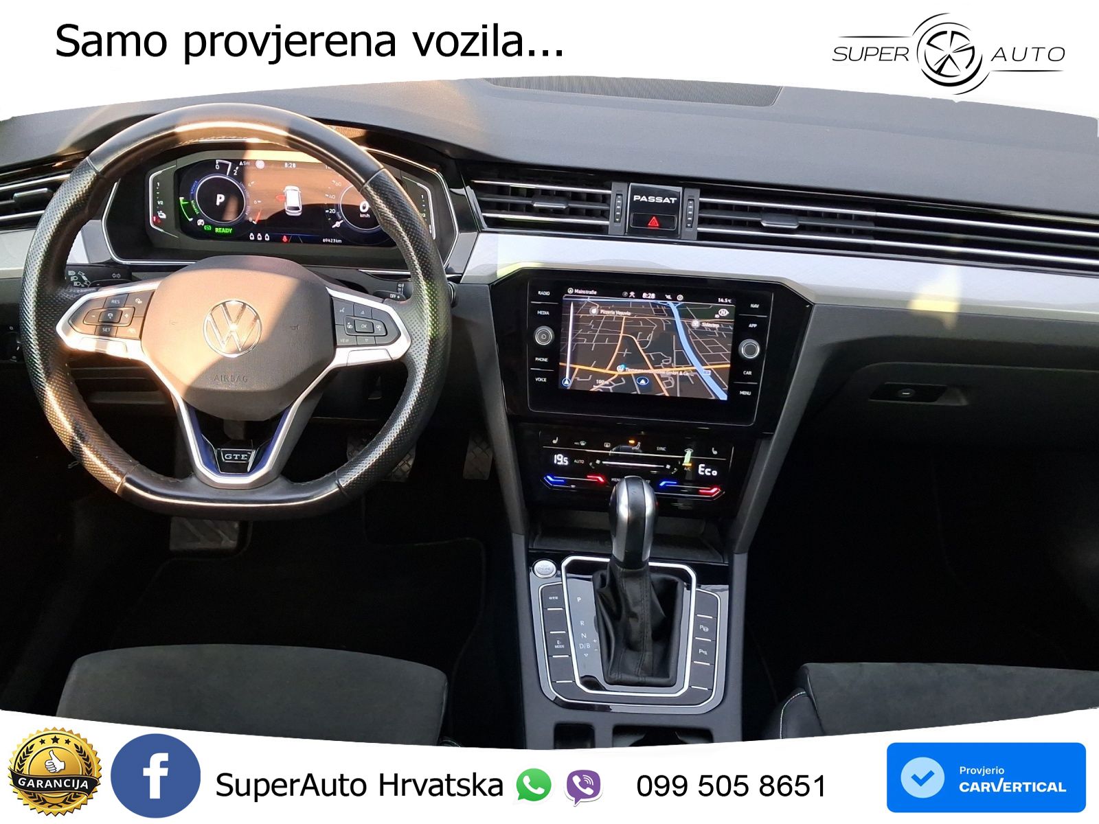 Volkswagen Passat Variant GTE 1.4 TSI (218 KS) DSG LED+GR SJED+ACC
