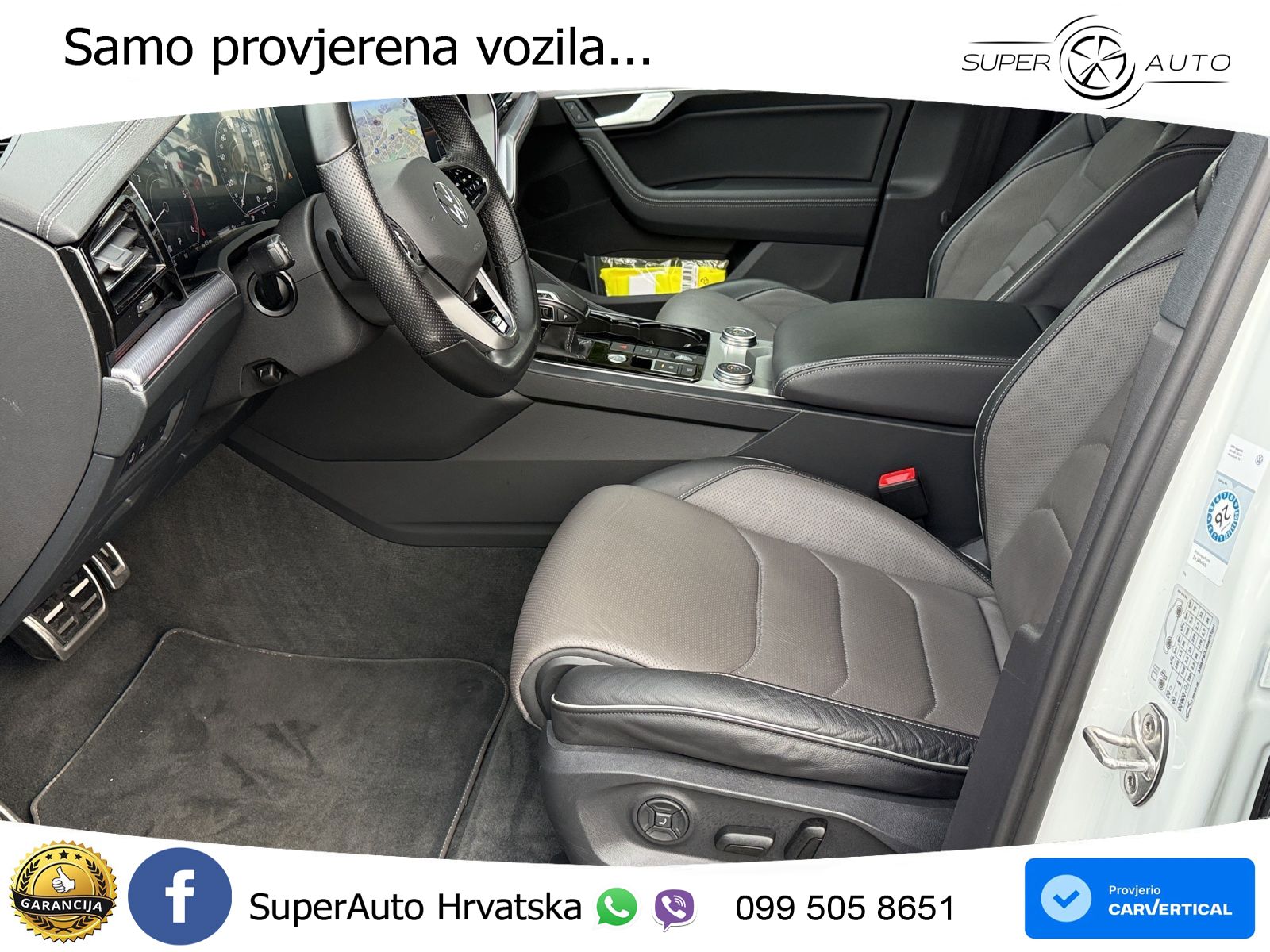Volkswagen Touareg 3.0 V6 TDI (286 KS) 4MOTION Tiptronic R-Line ZRAČNI+ACC+GR SJED+KAM+PANO