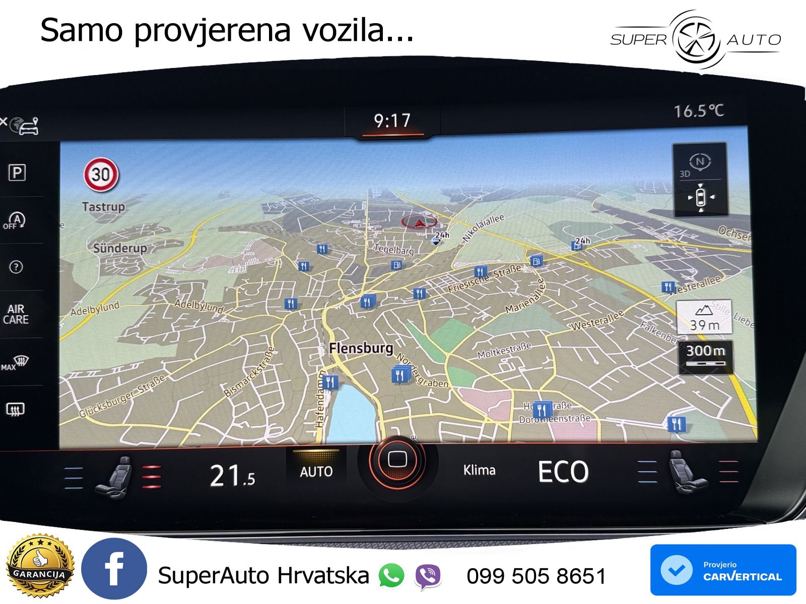 Volkswagen Touareg 3.0 V6 TDI (286 KS) 4MOTION Tiptronic R-Line ZRAČNI+ACC+GR SJED+KAM+PANO