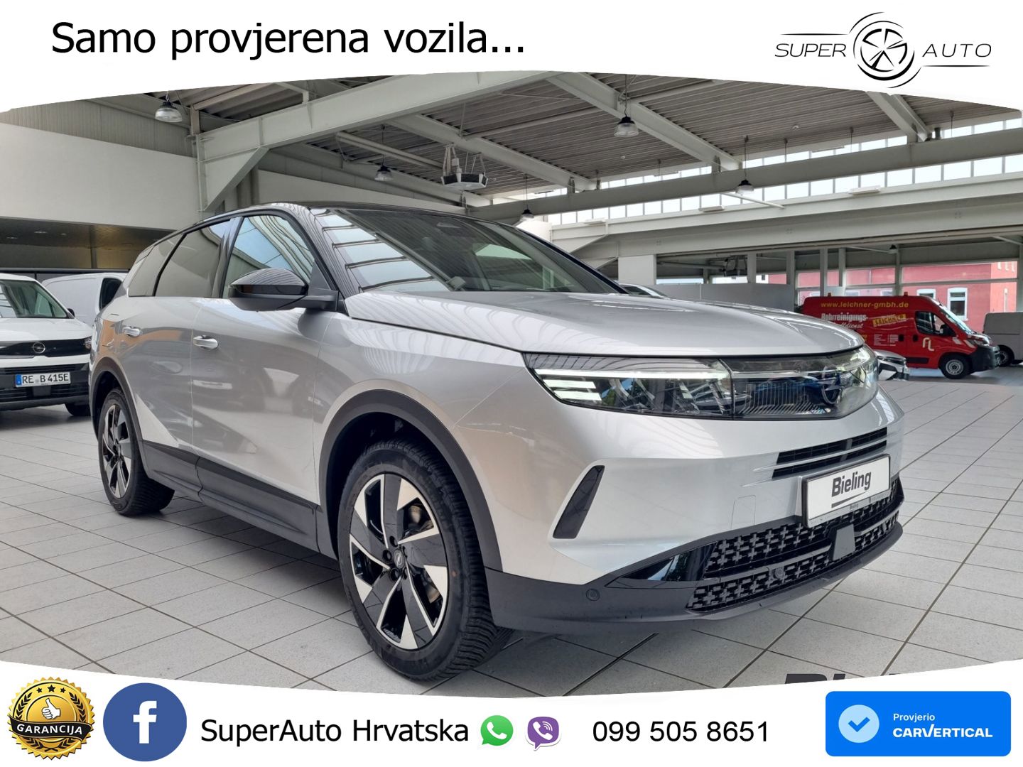 Opel Grandland 1.2 Turbo (145 KS) Hybrid eDCT GS LED+GR SJED+ACC